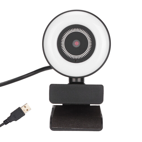 Webcam ροής για βιντεοκλήσεις ανάλυσης Full HD Ενσωματωμένο μικρόφωνο Ρυθμιζόμενη