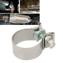 Easy Install 2in Exhaust Band Clamp with High Hardness Stainless Steel