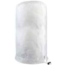 Funda para plantas con diseño de cremallera y cordón ajustable, tela no tejida gruesa reutilizable para protección contra las heladas invernales,
