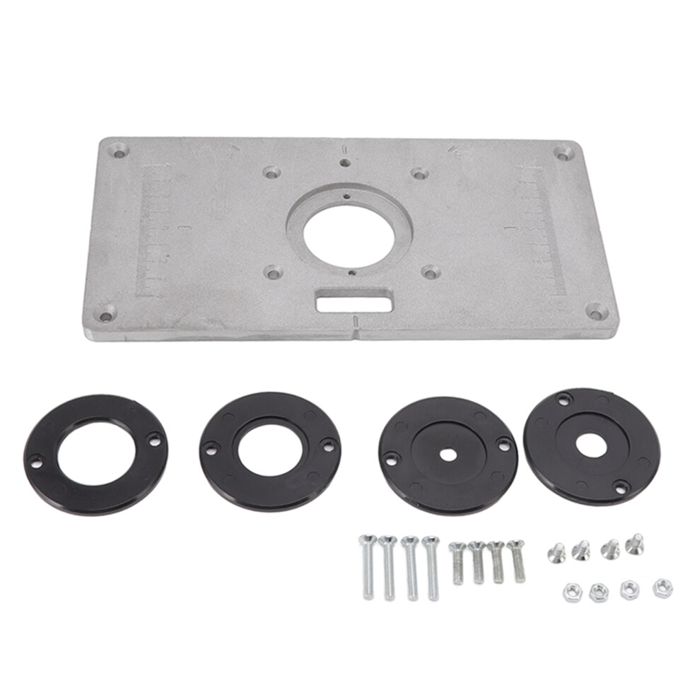 Precision Router Table Insert, Align Router With Center Hole Accuracy, Easy To Install System For Stable Woodworking Setups, More Versatile 9173940745926