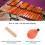 Maple Handle Marimba Mallets MQ-06: Medium Hard Durable Design 3