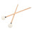 Black 2Pcs Drum Mallet Set: Soft Felt Head & Durable Maple Handle 14