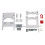Metal Beam Rear Bumper Servo Fixed Mounting Bracke 1
