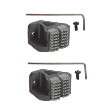 2 Sets Druckkopfreiniger-Düsenbürste für P1S P1 X1 Serie 3D-Drucker, Druckkopf-Wischteile, Schwarz