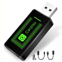 Wireless Carplay Adapter for IOS, Upgrade USB CarPlay Wireless Stick, Plug & , Small CarPlay Dongle  CarPlay
