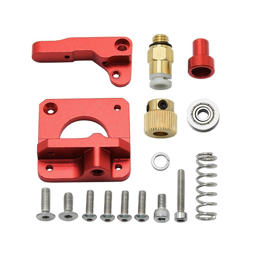 Cr10 3D Printer Extruder Kit Remote Direct Extruder, Upgraded Mk8 Extruder Drive Feed Kit Left Hand 4712060415880