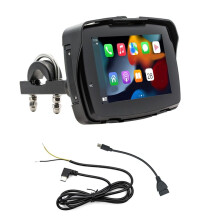 5 Inch Universal Motorcycle Player MP5 Portable Wireless Carplay High-Definition IP65 Waterproof Touch Screen