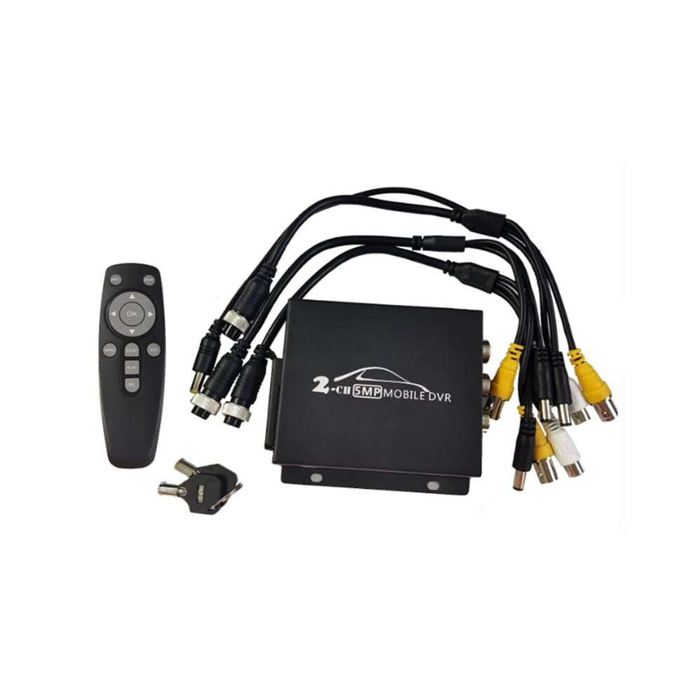 2Ch Mobile Dvr Ahd Tvi 1080P Cctv Dvr Dvr Security Support 8Mp Ahd Camera Video Recording Dual Slot 4713617435320