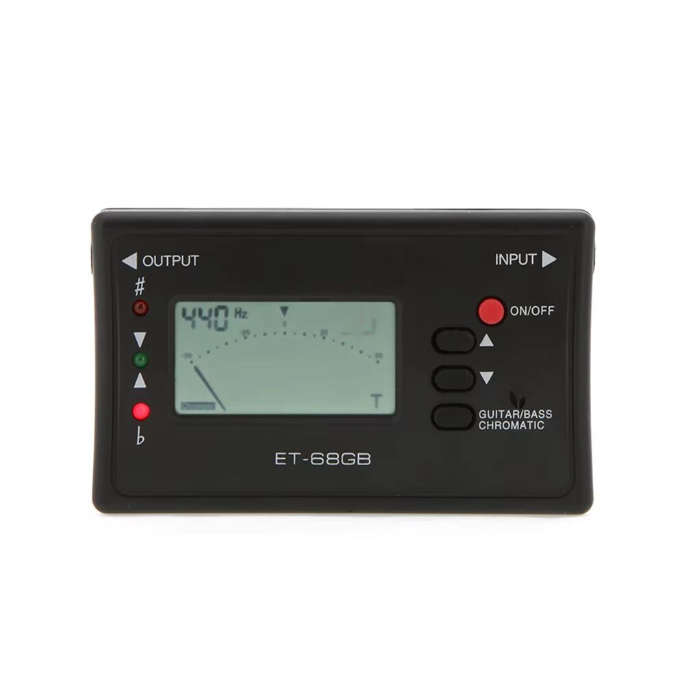 Et-68Gb Led Digital Tuner Bass Guitar Ukulele Violin Sound Instrument Accessories Guitars Chromatic Tuner Guitar Tuner 6033245235030
