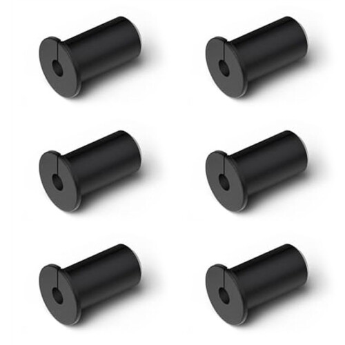 6 Peças Wall Grommets 3/4 Polegadas Ilhós para Bucha de Parede para Cabo Ethernet 19mm de Diâmetro Furo Cabo Kit de Roteamento
