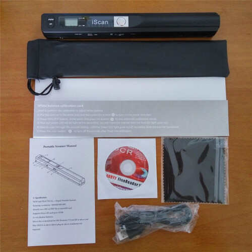Scanner Portatile 900 DPI Scanner per Documenti A4 Display LCD Supporta Formati JPG/PDF Ideale per Libri e Immagini 1