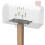 Mailbox Mounting Bracket,Universal Mounting Adapter Plate Fit 4x4 Wood or Hollow Posts for Most Post Mount Mailboxes 6