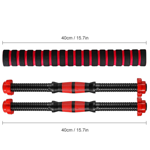 Foam-Padded Dumbbell Extension Bars for Comfort & Versatility 1