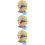 3Pcs Wooden Teaching Clock For Math And Time Learning 10