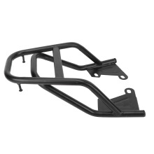 Grom MSX125 M3 Black Luggage Rack - Durable Iron Rear Handrail Holder