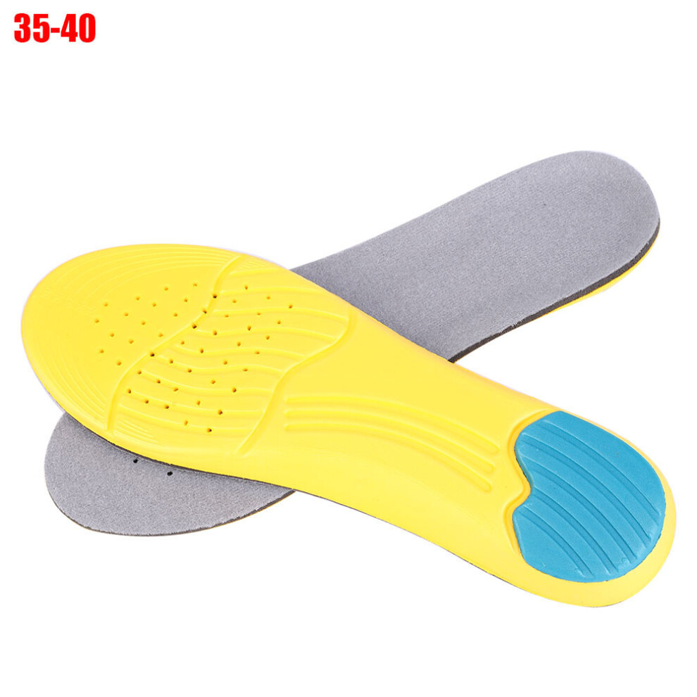Supportive Insole for Foot Health, Memory Foam Insole with Arch Support and Gel Cushioning, Sweat Absorption Insoles with Breathable Fabric for Daily