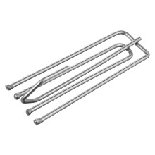 Curtain Hardware Clip, Long Neck Pleater Hooks 4 Prongs Pinch Pleat Clips, Stainless Steel Curtain Pleat Hooks, Drapery Hooks for Pleated Curtains,