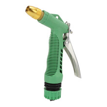 Green Car Wash Water Gun - Durable ABS Material with Non-Slip Grip