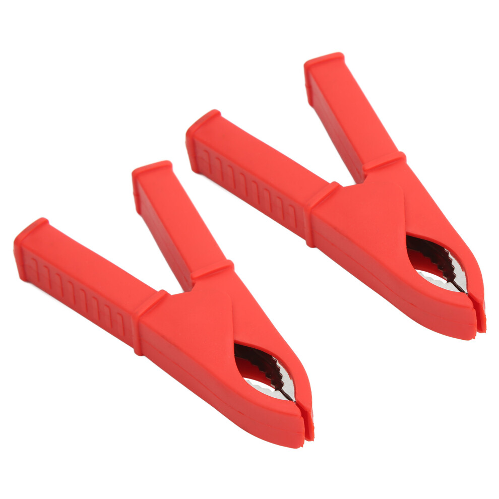 Insulated Alligator Clip 100Mm All Copper 100A Test Clip Red 7891376114155