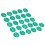 Beehive Numbered Tag Markers 26PCS Round Beekeeping Labels GardenGreen 13