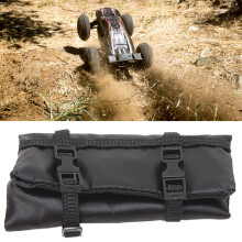 Borsa da viaggio sportiva in miniatura per auto RC 1/18 e 1/24, nera