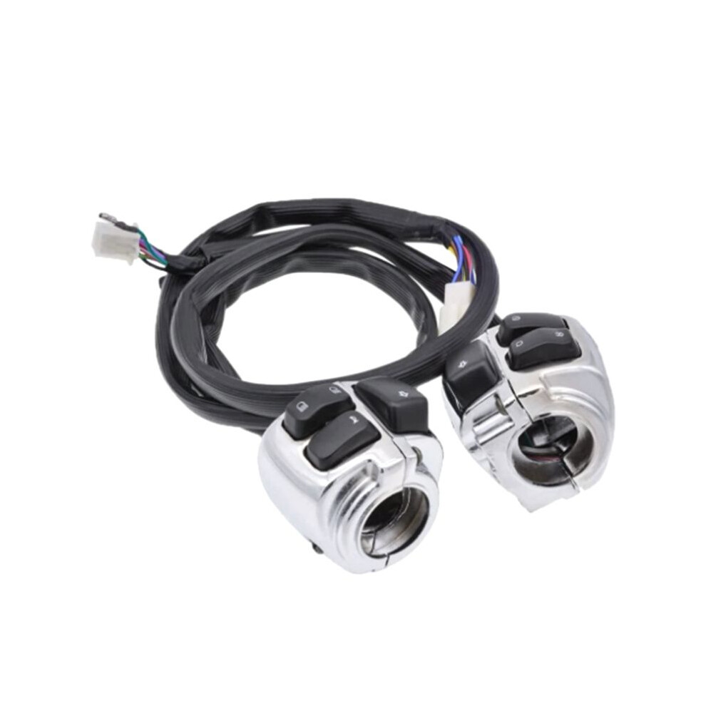 Motorcycle 1Inch 25Mm Handlebar Control Harness Horn Turn Signal For Sportster Dyna Softail Light 6033436119965