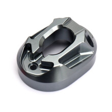 Motorcycle Exhaust Pipe Cover Tail Protector Anti-Scald Guard Cap for PCX160 PCX 160 2021-2024 Titanium