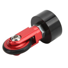 Klappbarer Fahrradsattelstütze Vorderrad, Aluminiumlegierung, 28-32mm Rot