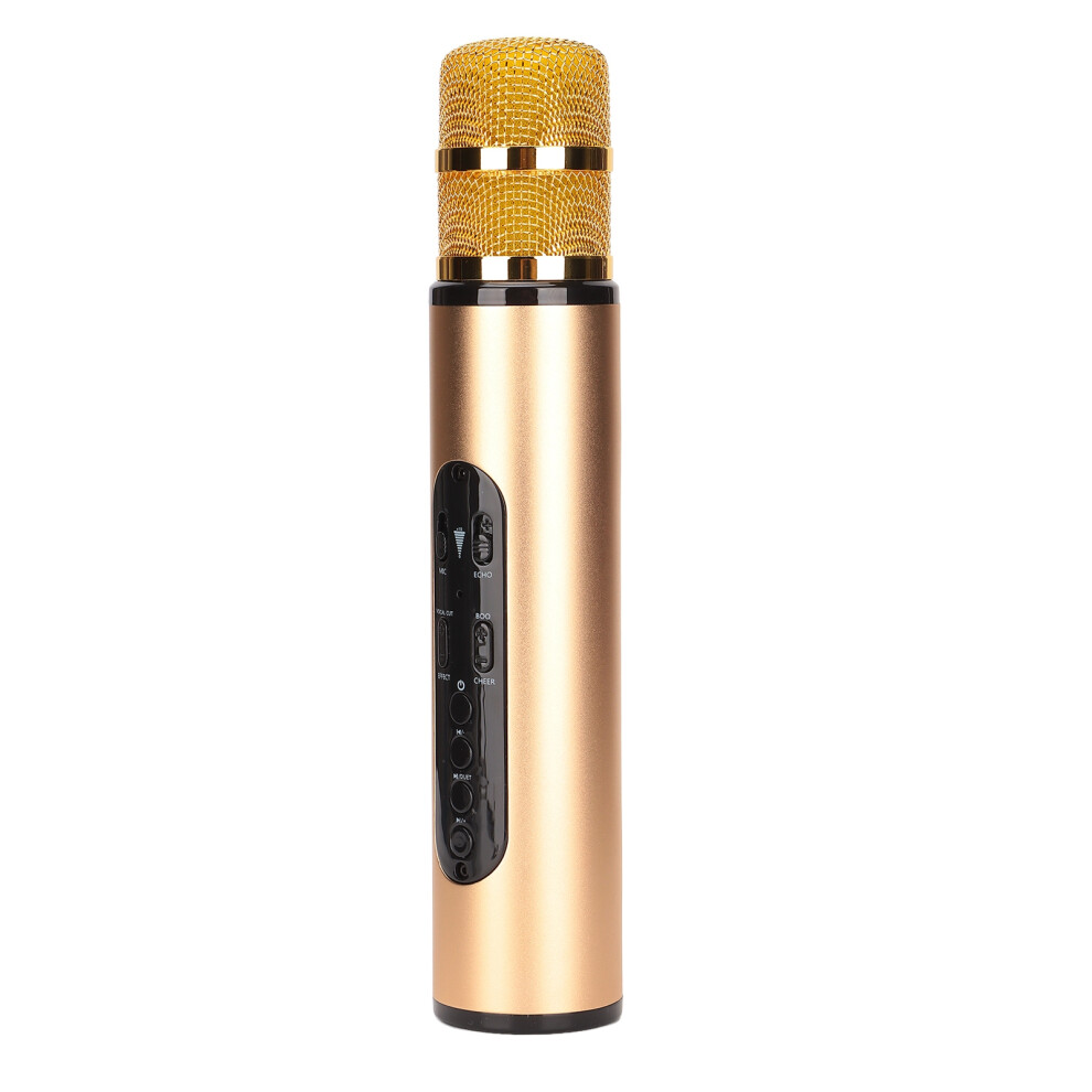 Wireless Bluetooth Karaoke Mic Q6, 5W Stereo, 2000Mah, Gold 8411376119005