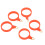 5 Pcs High Elastic Rubber Lua Rod Ring Hook Fishing Accessories 9