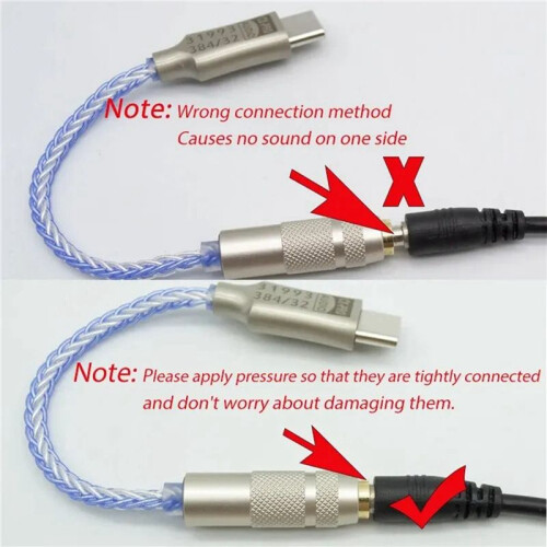 2X CX31993 HiFi DAC Type C to 3.5mm Headphone Amplifier Audio Decoder IEM AMP Mobile Phone Adapter B 2