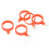5 Pcs High Elastic Rubber Lua Rod Ring Hook Fishing Accessories 11