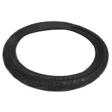 Kinderfahrradreifen 18x2,50, 40 P.S.I, Naturlatex, Schwarz