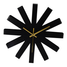 Contemporary Minimalist Design Clock, Stainless Steel Mid Century Modern Timepiece With Silent Movement For Home, Office, Easy To Install,