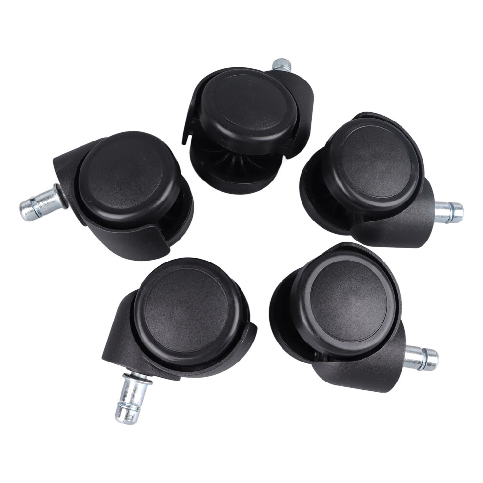 5-Teiliges Bã¼Rostuhl-Rollen-Set, Kunststoff, 7011774050507