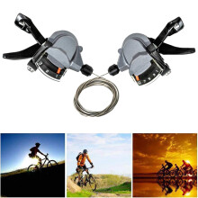 Professional Mountain Bike Shifter Levers, Visual Gear Position Display For Clear Shifts, Slim Main Lever Body 9-Speed 21-Speed Variable Speed Governo