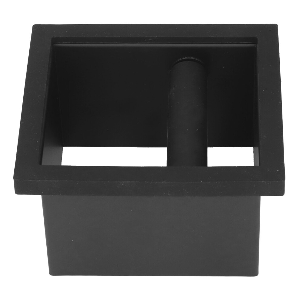 Professional Espresso Knock Box Durable Stainless Steel Components Built-In Desktop Waste Chute Bottomless Coffee Ground Disposal For Home Cafe Use 9340258761089