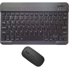 Wireless Bluetooth Keyboard and Mouse Combo, Bluetooth Connection with High Precision, Long-term use, Less Noise & Responsive Typing for Android iOS