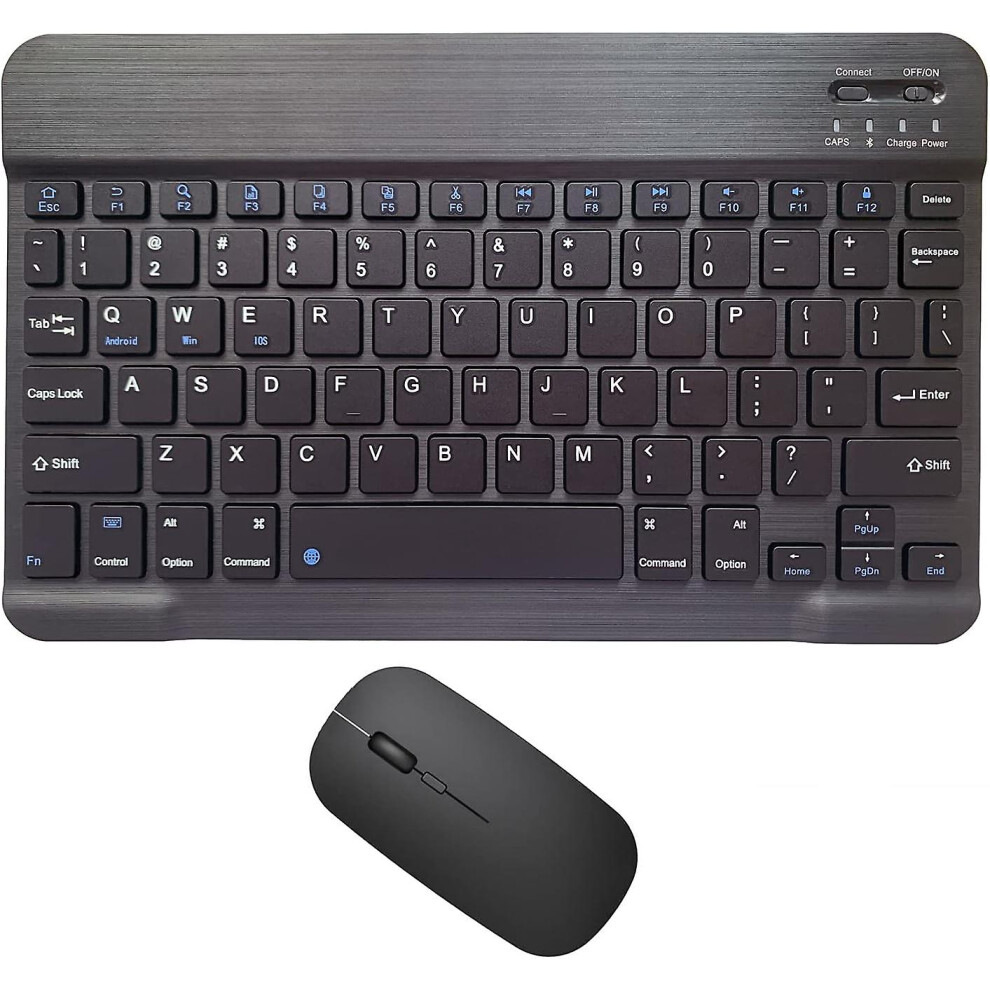 Quiet Typing Wireless Bluetooth Keyboard, Ergonomic Design Slim Keyboard With Stable Bluetooth Connection And Hot Keys, Rechargeable Battery For 9009791733358