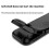 For NS2 Protective Case for  2 TPU Armored Wind Game Console Protection Soft Shell Hidden Storage Cartridg Black 8