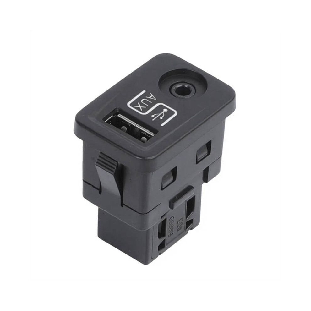 New 1Sj82-Jxwaa 1Sj82jxwaa For 500 2012-2014 And Me Media Player Usb Aux Charging Port Module Socket Black 6032982861977