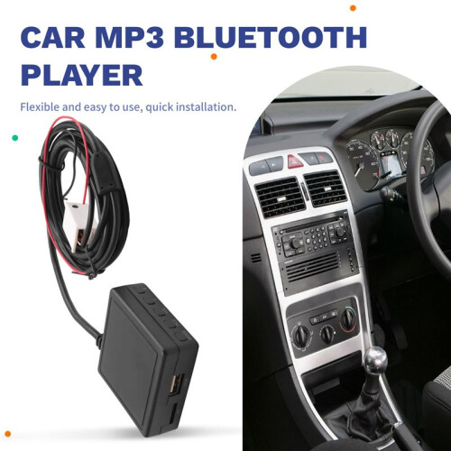 AUX USB TF Interface  Music Adapter for  307 407  RD4 Car MP3 Player  Handsfree 2