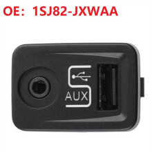 New 1SJ82-JXWAA 1SJ82JXWAA for 500 2012-2014 and Me Media Player USB AUX Charging Port Module Socket