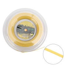 Tennis String 200m Polyester 1.25mm Rigid Racket Wire Yellow