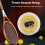 Tennis String 200m Polyester 1.25mm Rigid Racket Wire Yellow 10