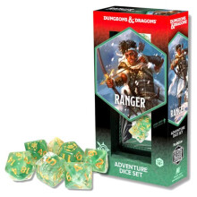 Sirius Dice SDZ200223 Ranger Adventure Dice, White & Green