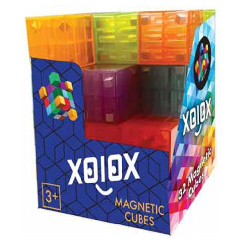 E-Blox EBXEB1672 XOIOX - Magnetic Cubes Board Game