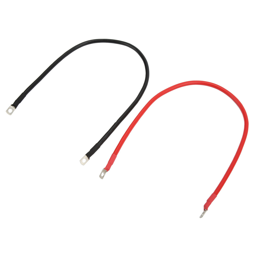 Reliable 8Awg Red Black Inverter Cables 2Pcs For Car Boat Solar Energy 4911376124688