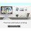 2Set Compatibile con il Set di Inchiostro e Carta  Selphy CP1300 2