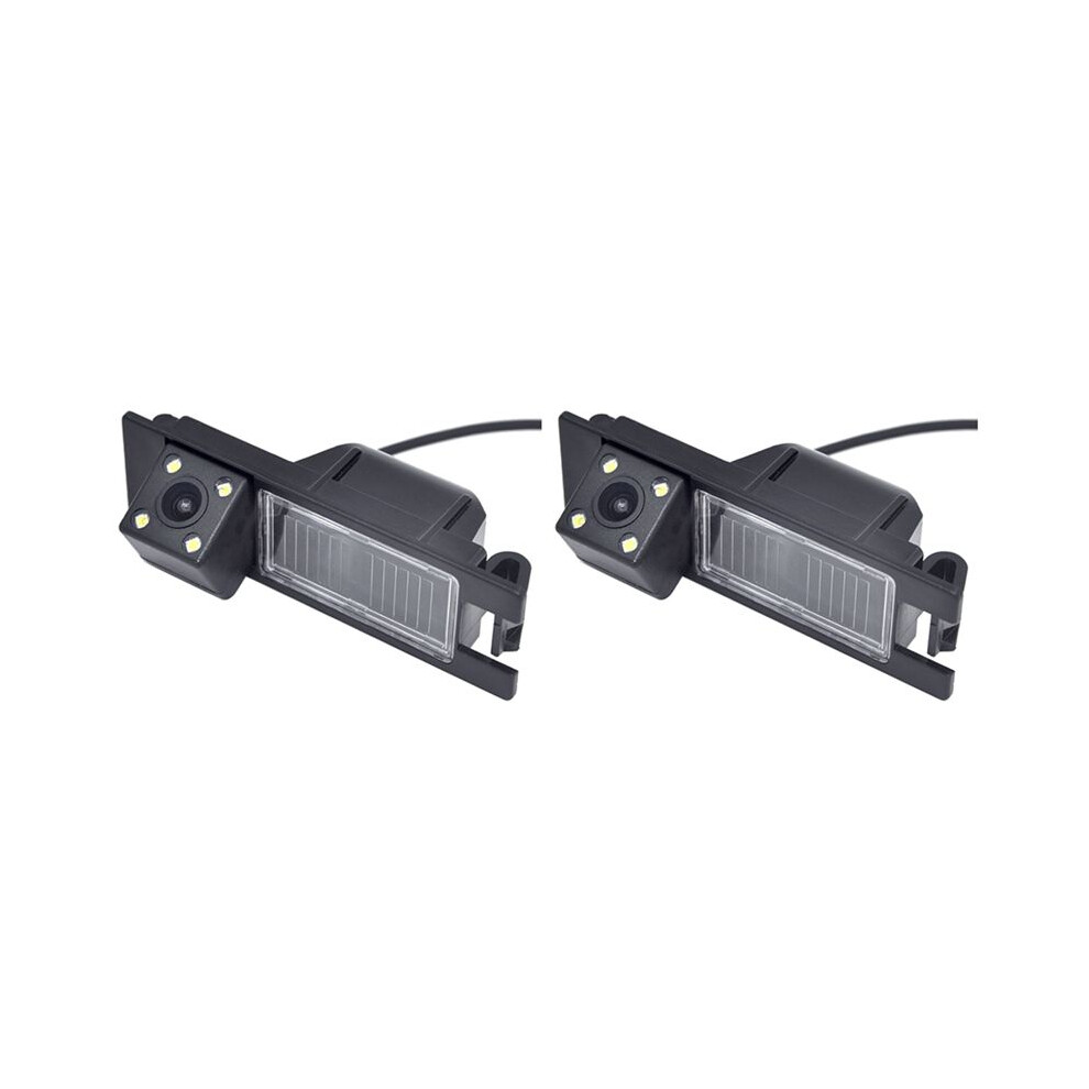 2X Car Hd 4Led Rear View Backup Camera Reverse Camera For Astra H J Corsa Meriva Zafira Insignia Regal Light 6033581145864